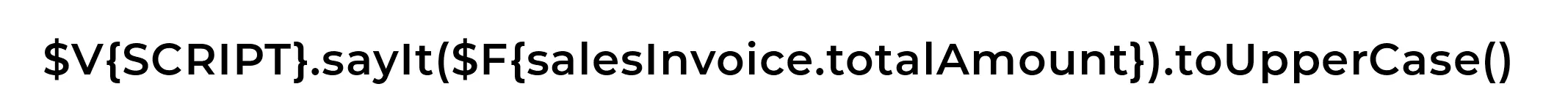 Cara menampilkan terbilang huruf kapital di faktur penjualan